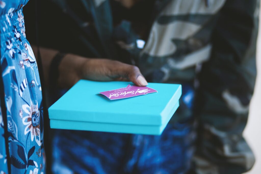 Cartes cadeaux professionnelles