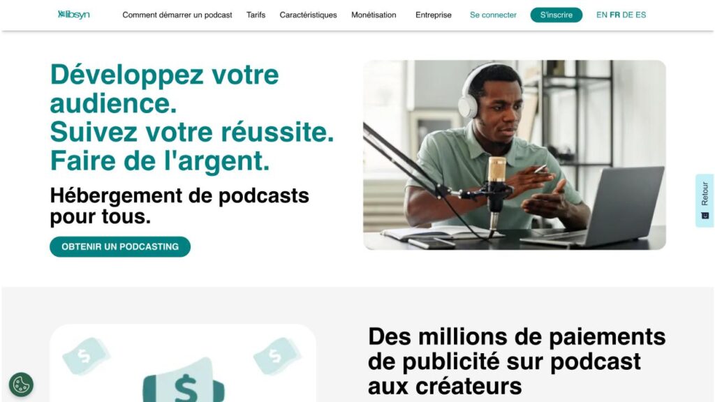 Hébergement Podcast Libsyn