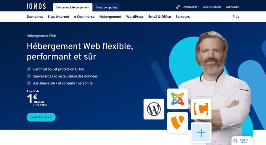 Hébergement Web Drupal Ionos