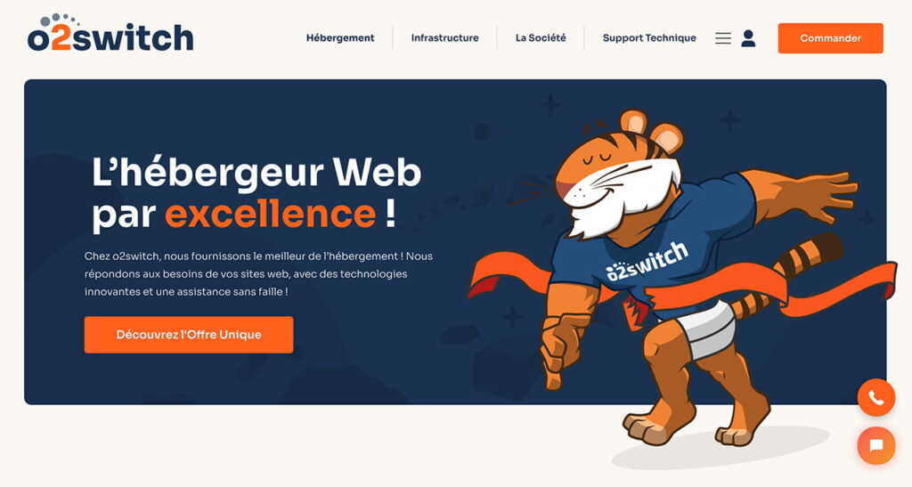 Hébergement Web Drupal o2switch