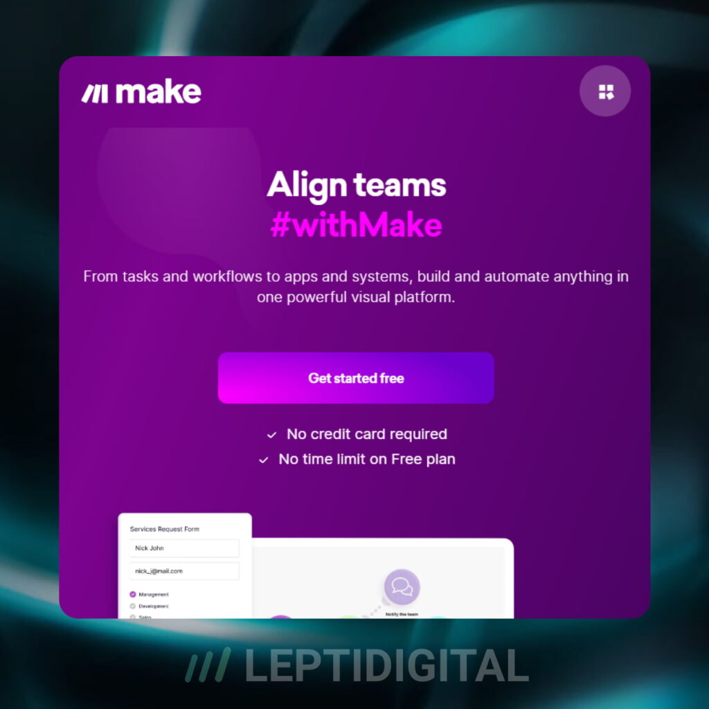 site web Make.com