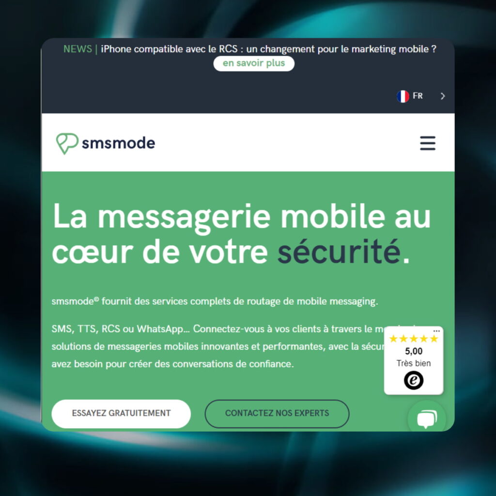 site web Smsmode