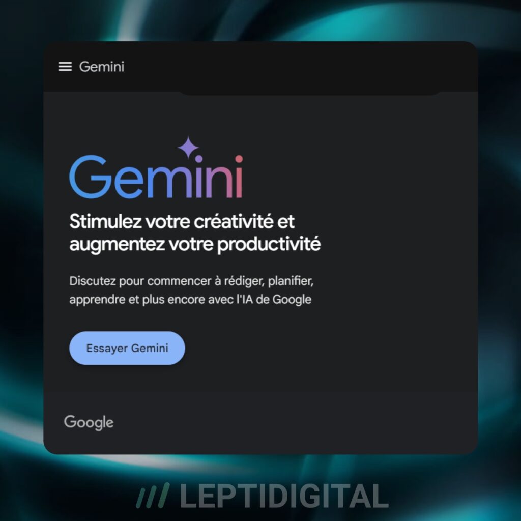 Gemini-Site web