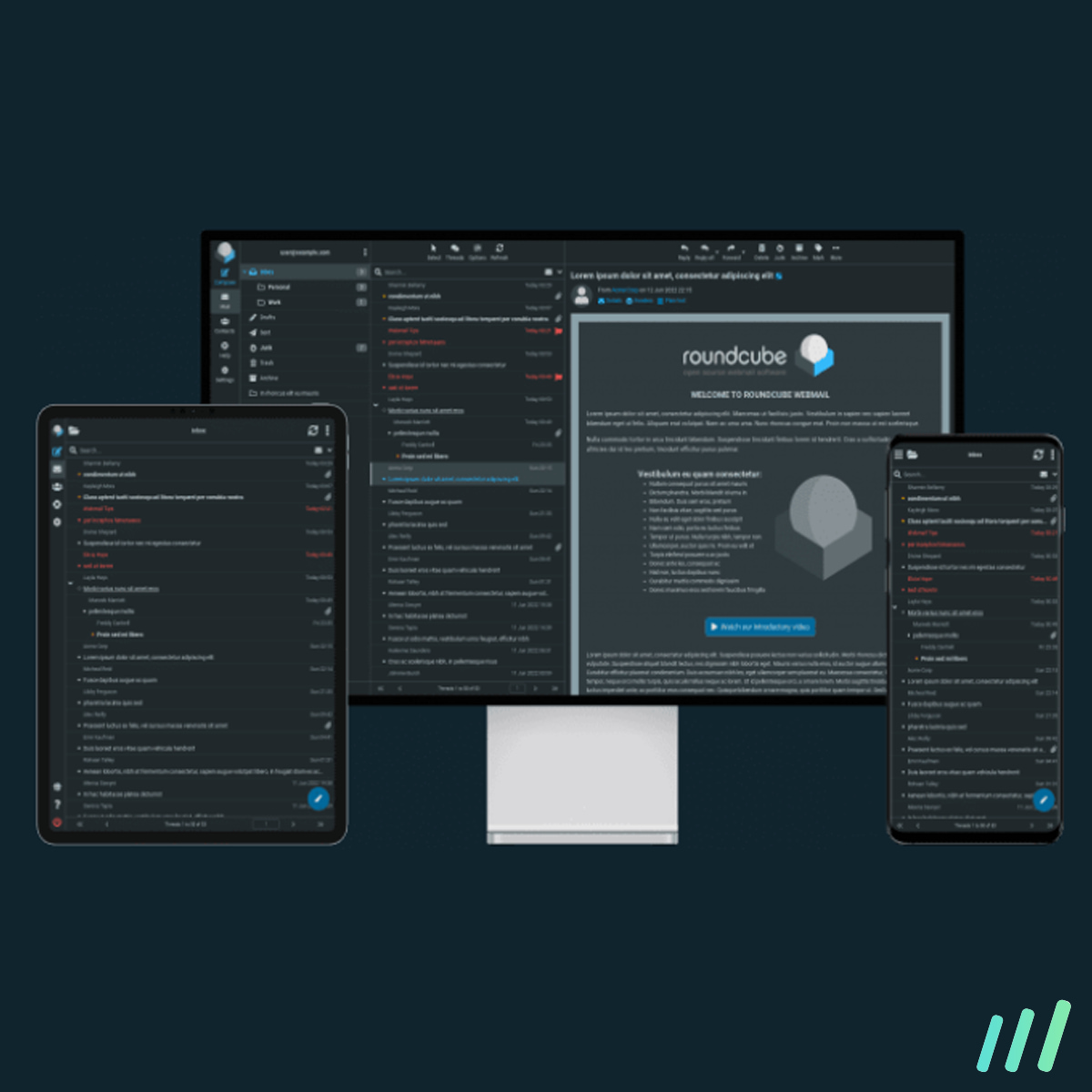 roundcube interface