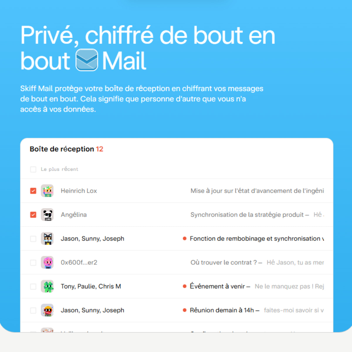 site web skiffmail
