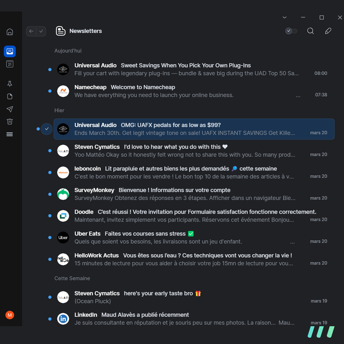 spark dekstop interface