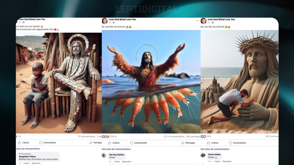 Faux Contenus IA Facebook