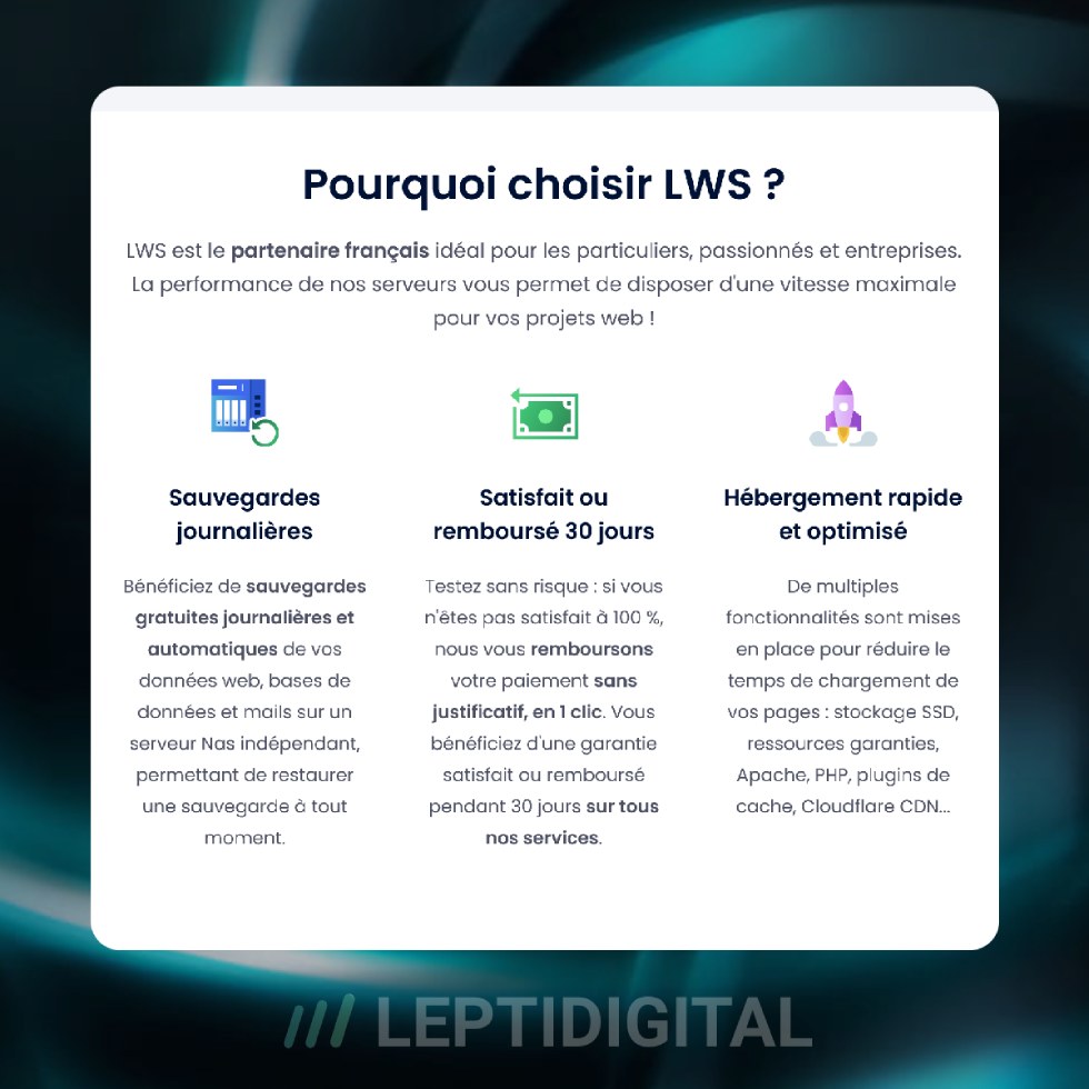 Présentation LWS