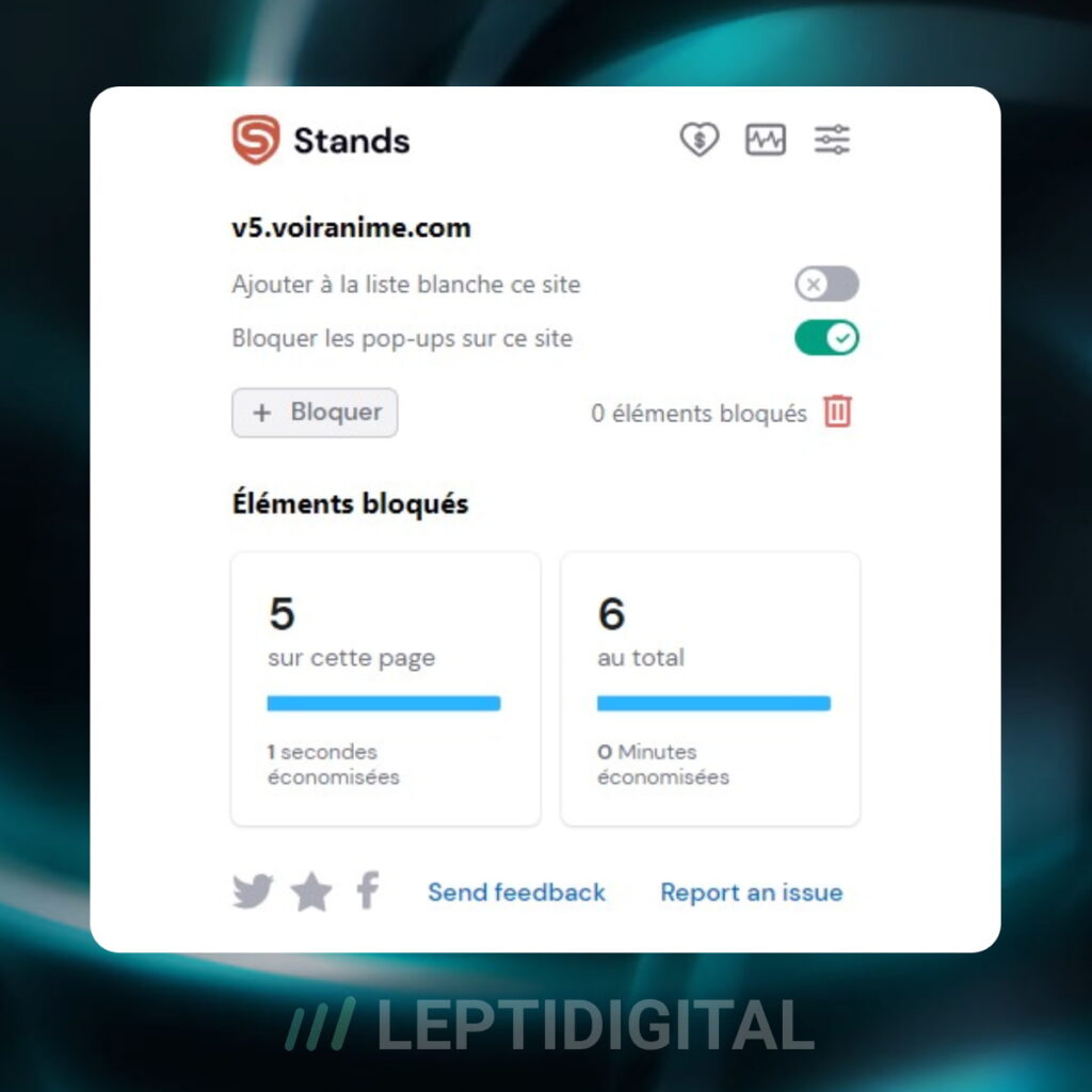 outils stands fair adblocker