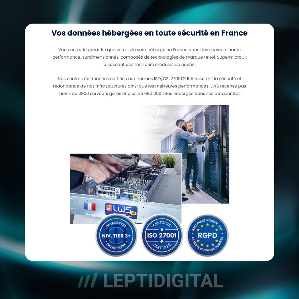 LWS Sécurité des Données