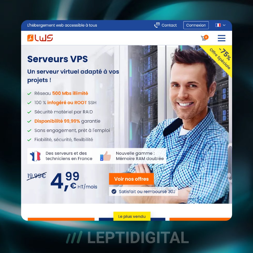 LWS Serveurs VPS