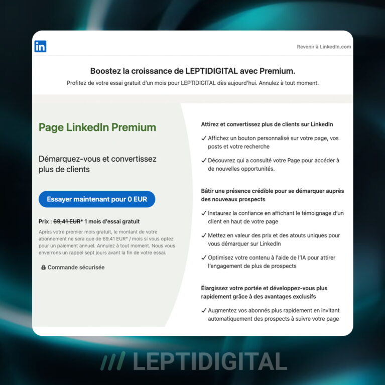 Pages entreprise Premium sur LinkedIn : quels avantages ? Comment ça ...