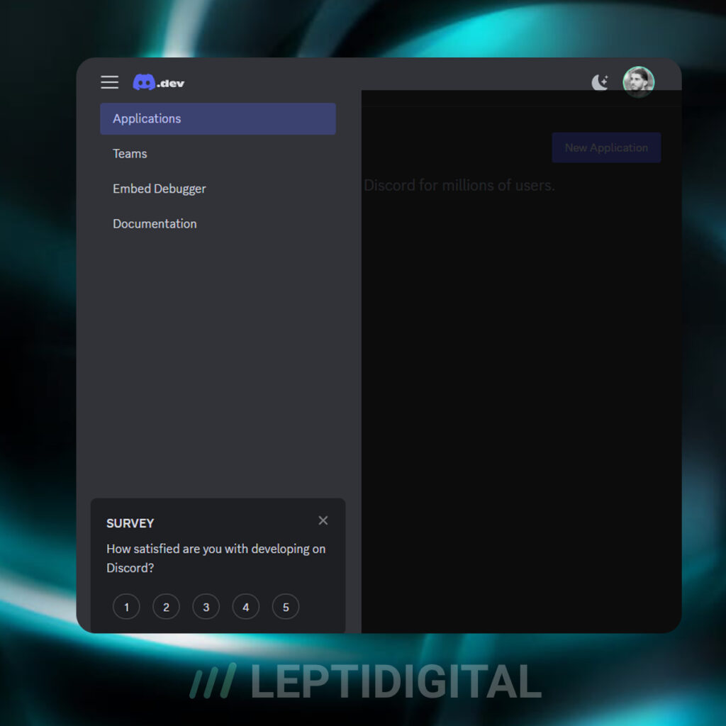 applications dev discord