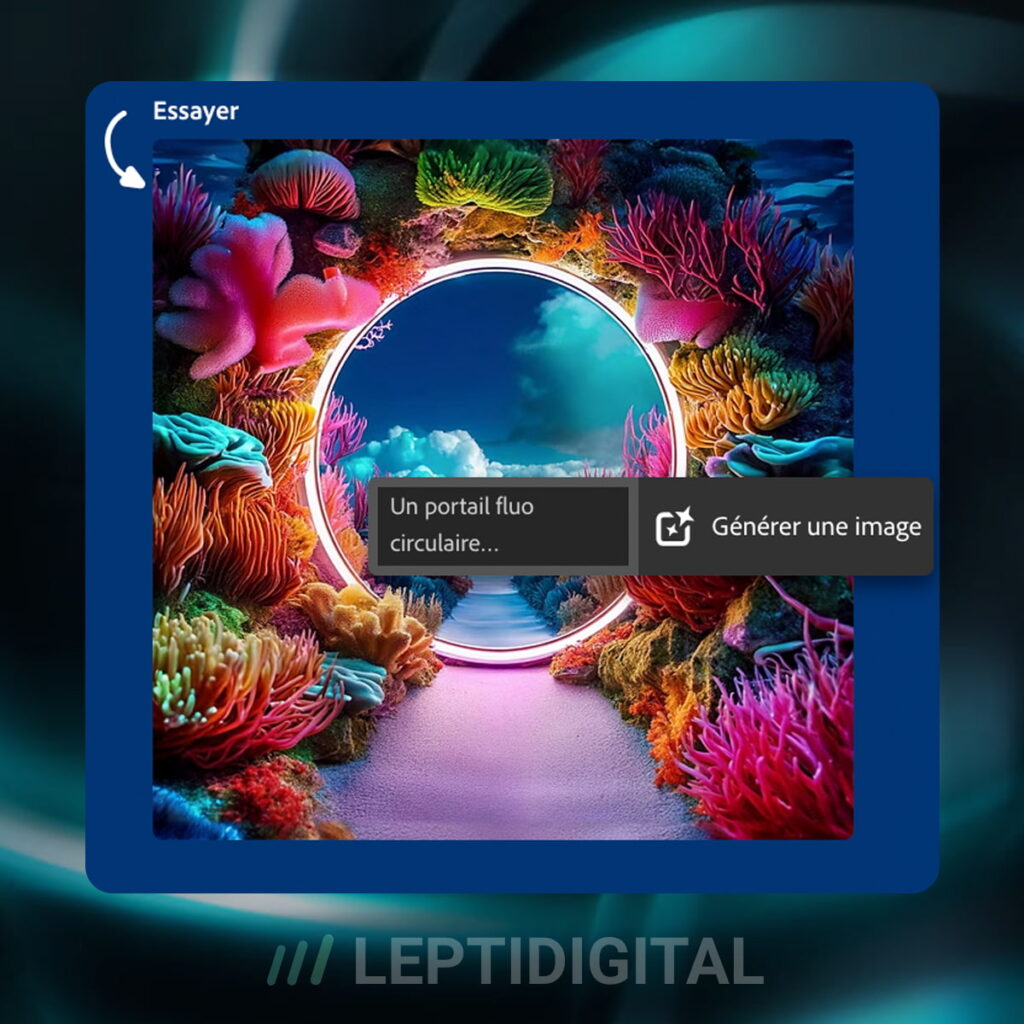 Remplissage Génératif IA Photoshop