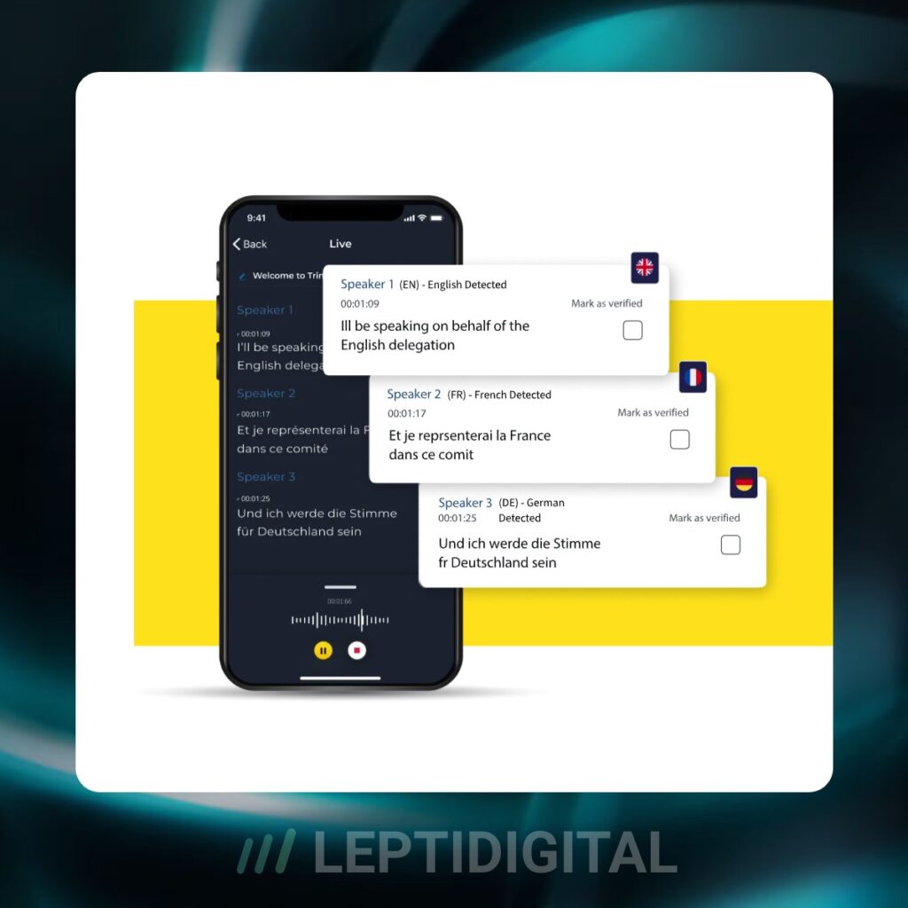 Trint, un logiciel de transcription à destination des journalistes et alimenté par l'IA