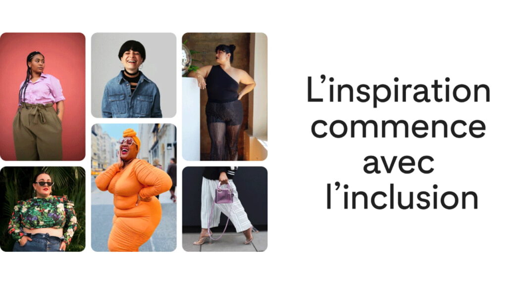 Fonds inclusif Pinterest