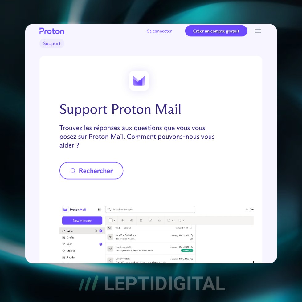 Support ProtonMail