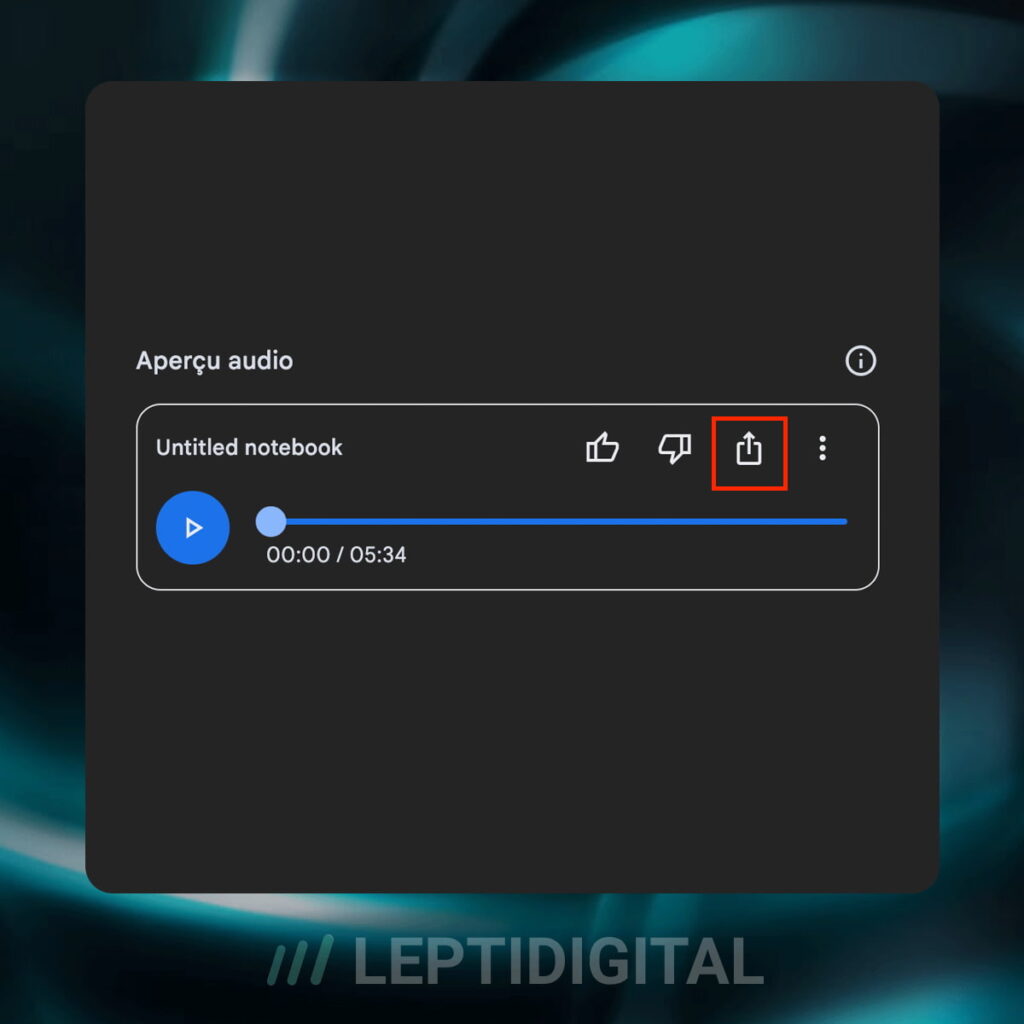 Apercu Audio Notebook