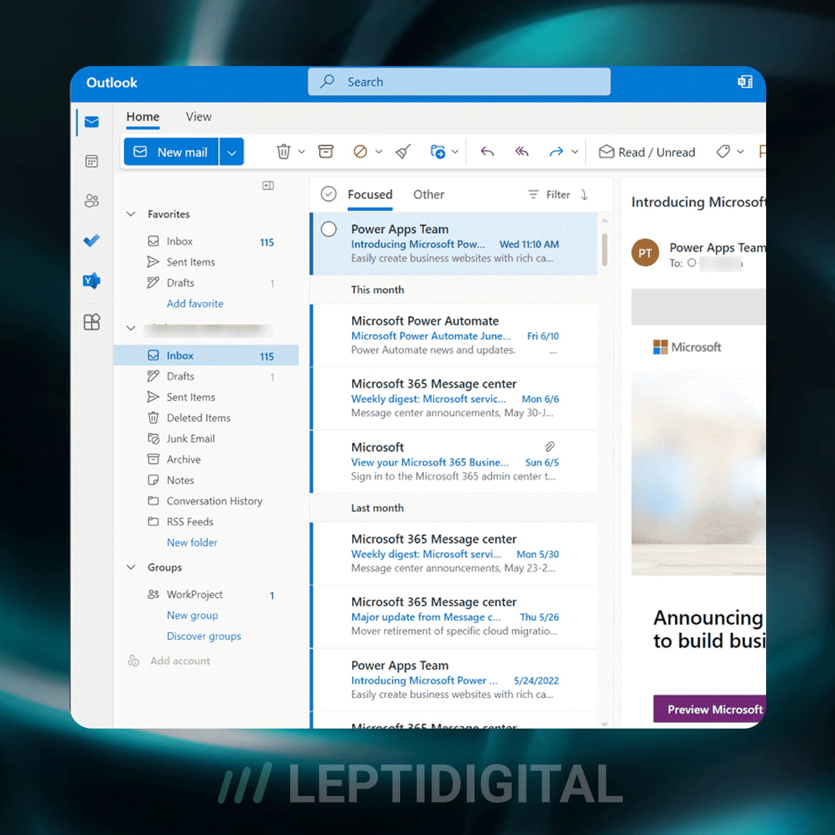 Interface Outlook
