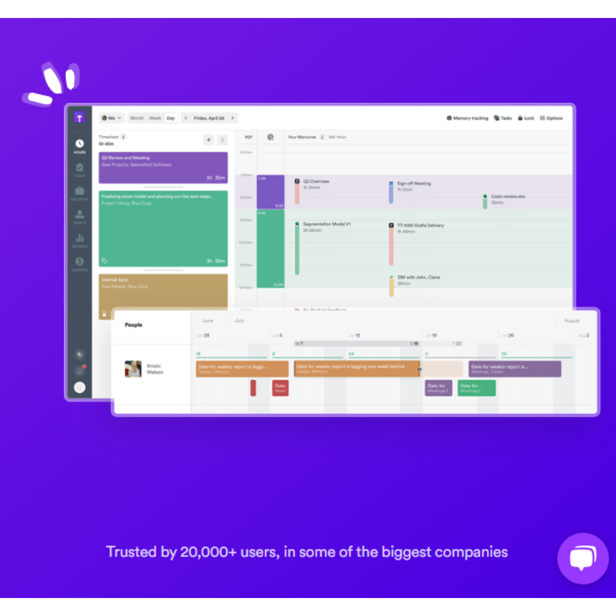 interface timely by memory