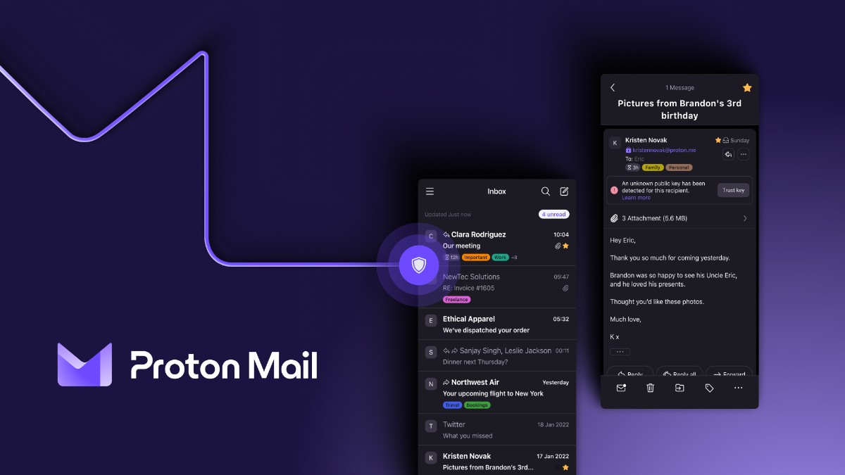 Proton Mail : aperçu