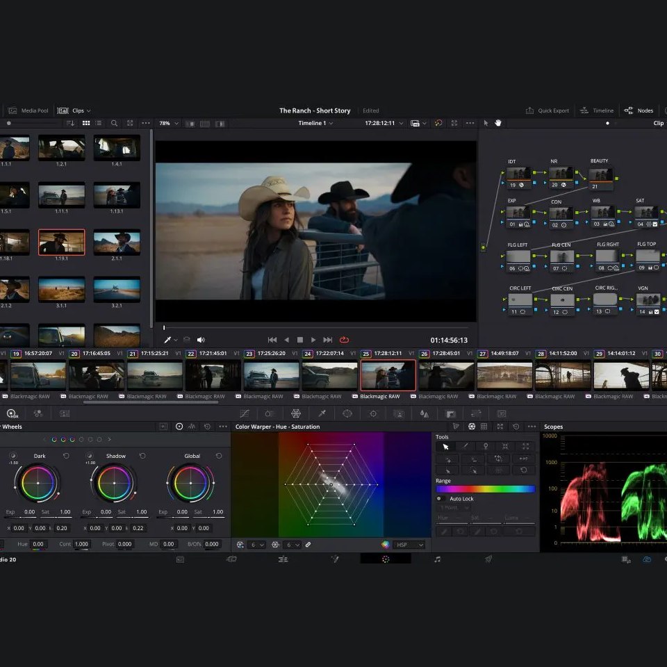 Aperçu Davinci Resolve 20
