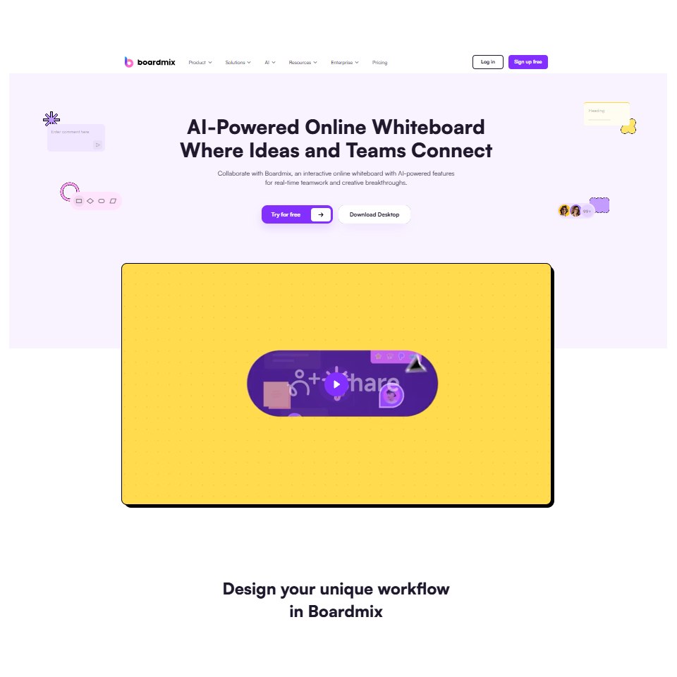 Aperçu web Boardmix