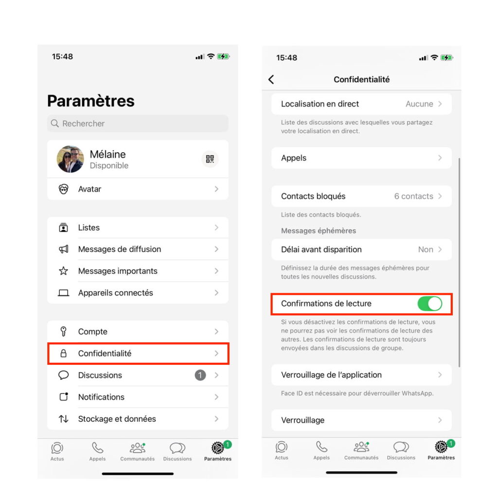 Confirmations Lecture WhatsApp