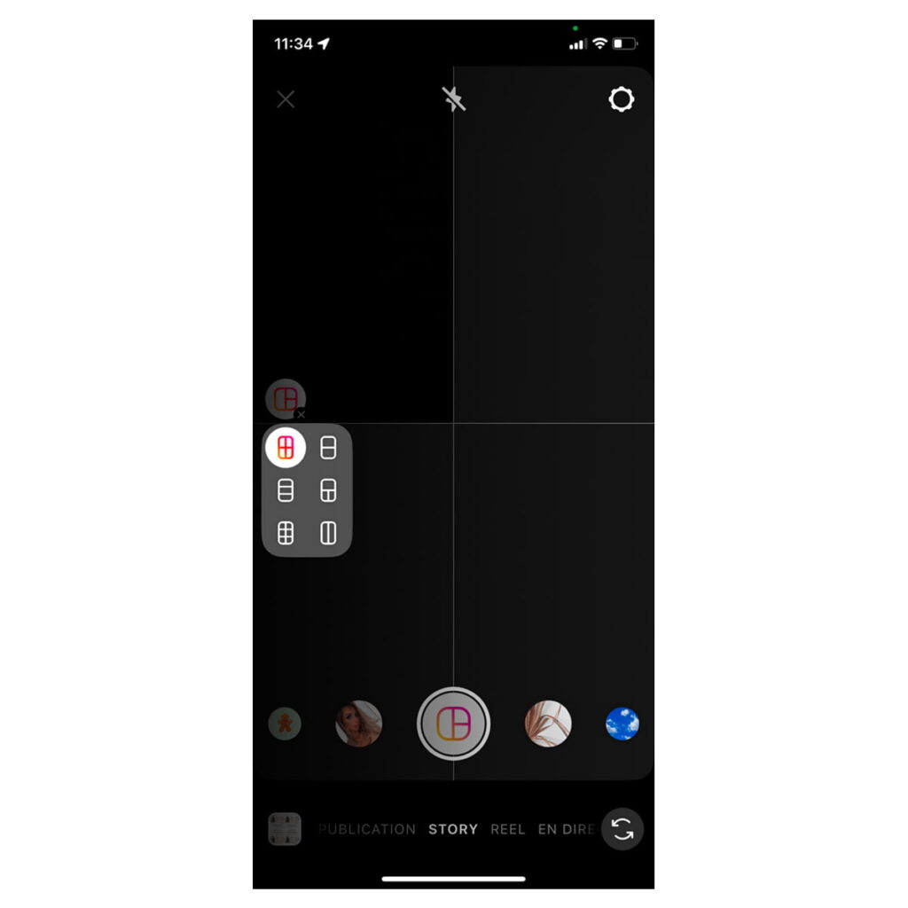 Layout Instagram