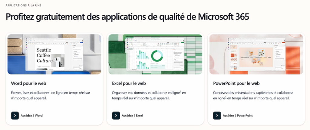 Accéder à Word gratuitement en ligne