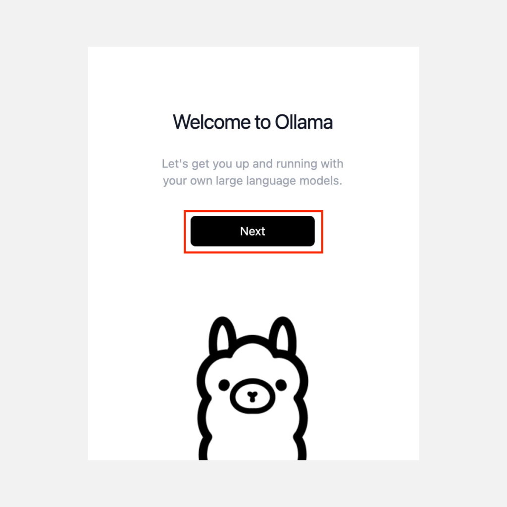 Installer Ollama MacOS
