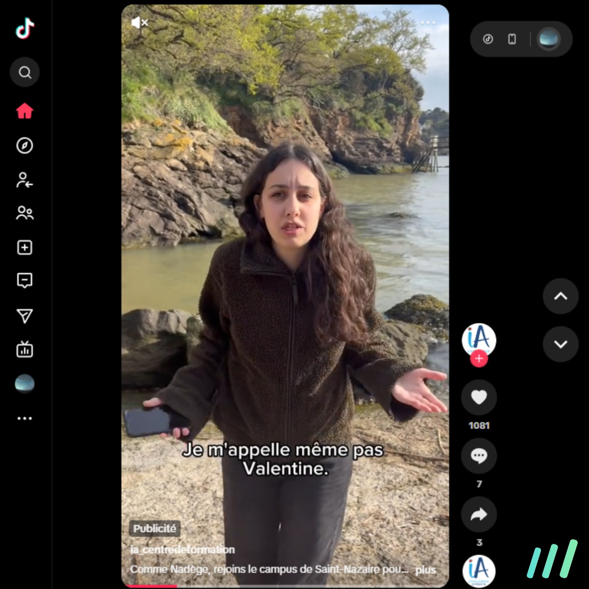 exemple publicité in feed
