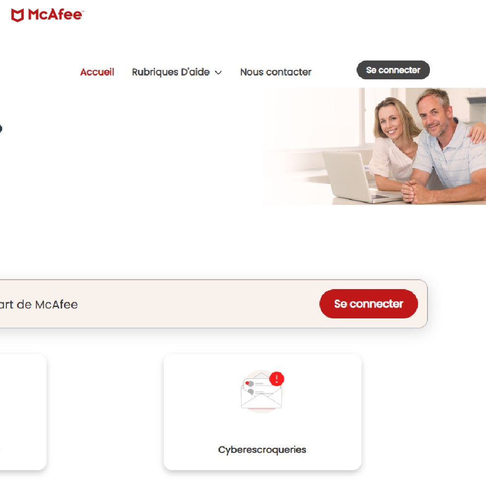Aperçu McAfee