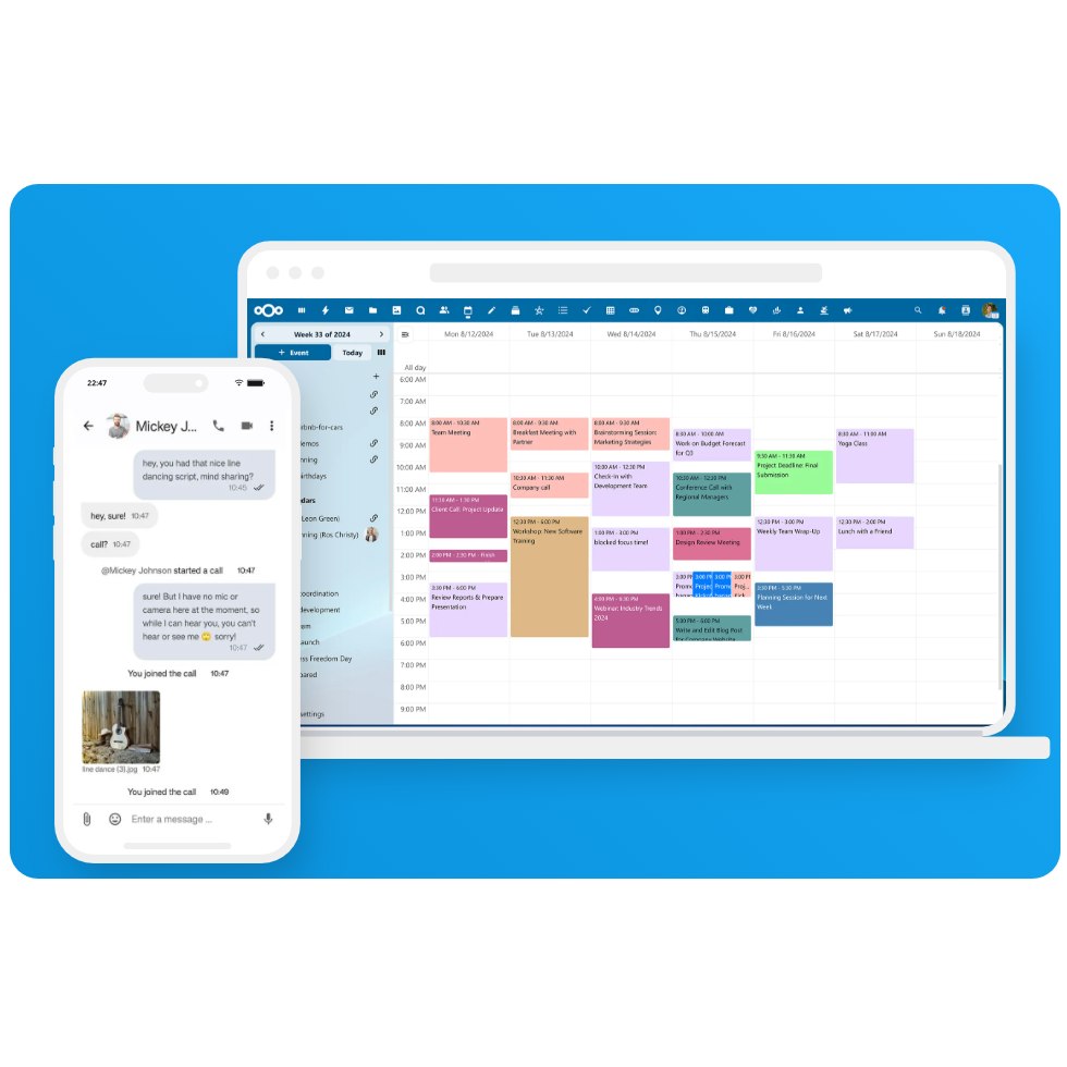 Aperçu Nextcloud