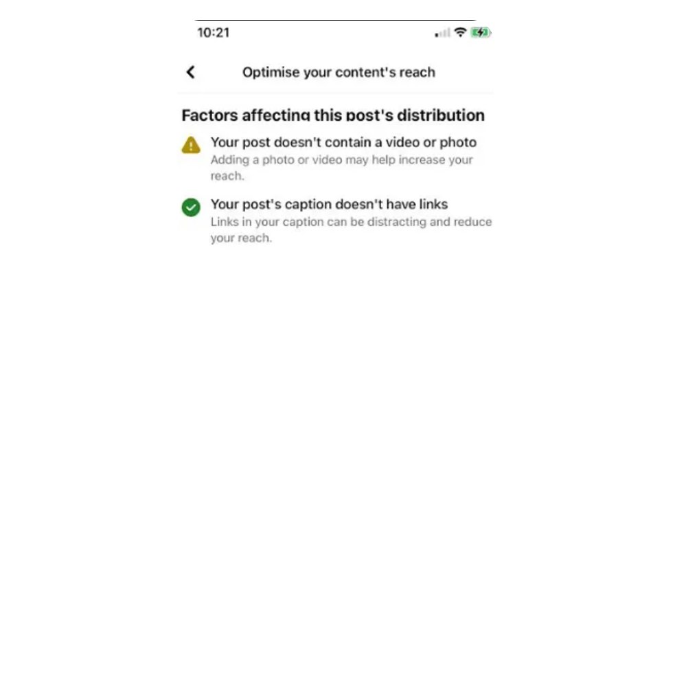 Capture de recommandations sur des posts Facebook