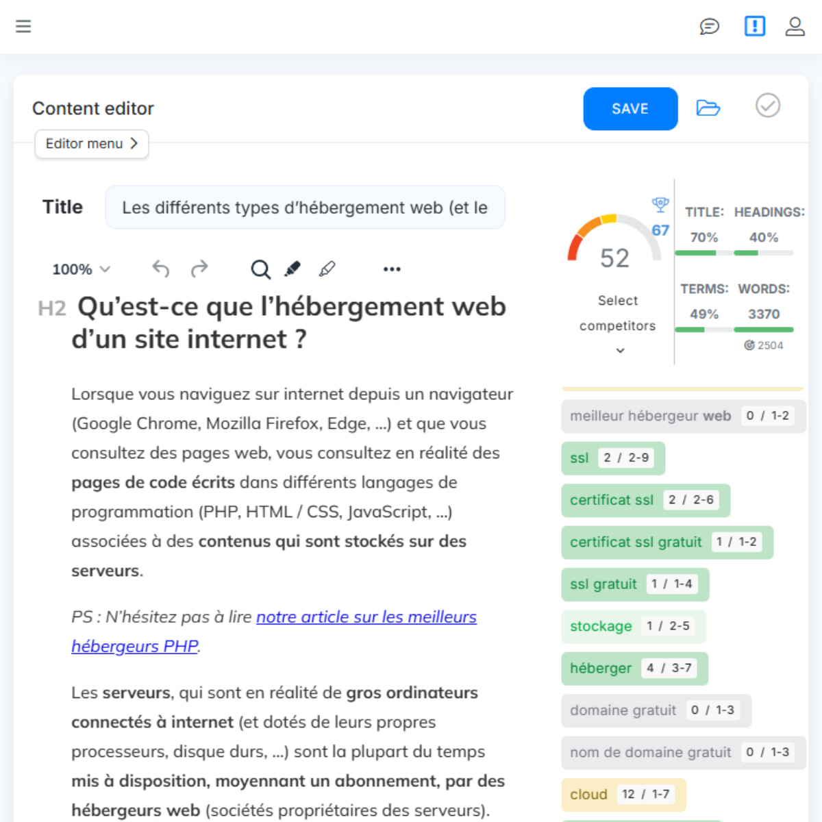 neuron writer interface