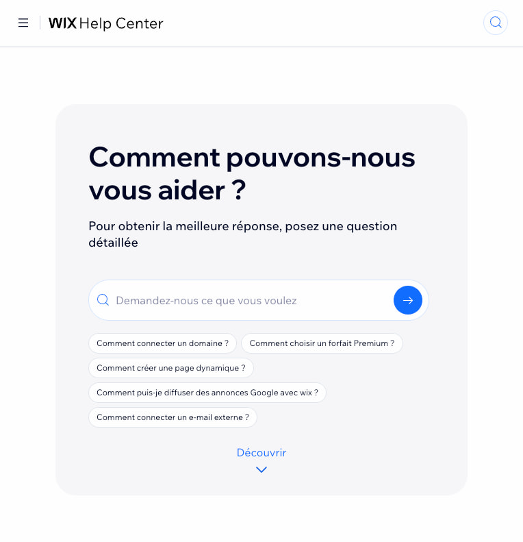 Support Wix