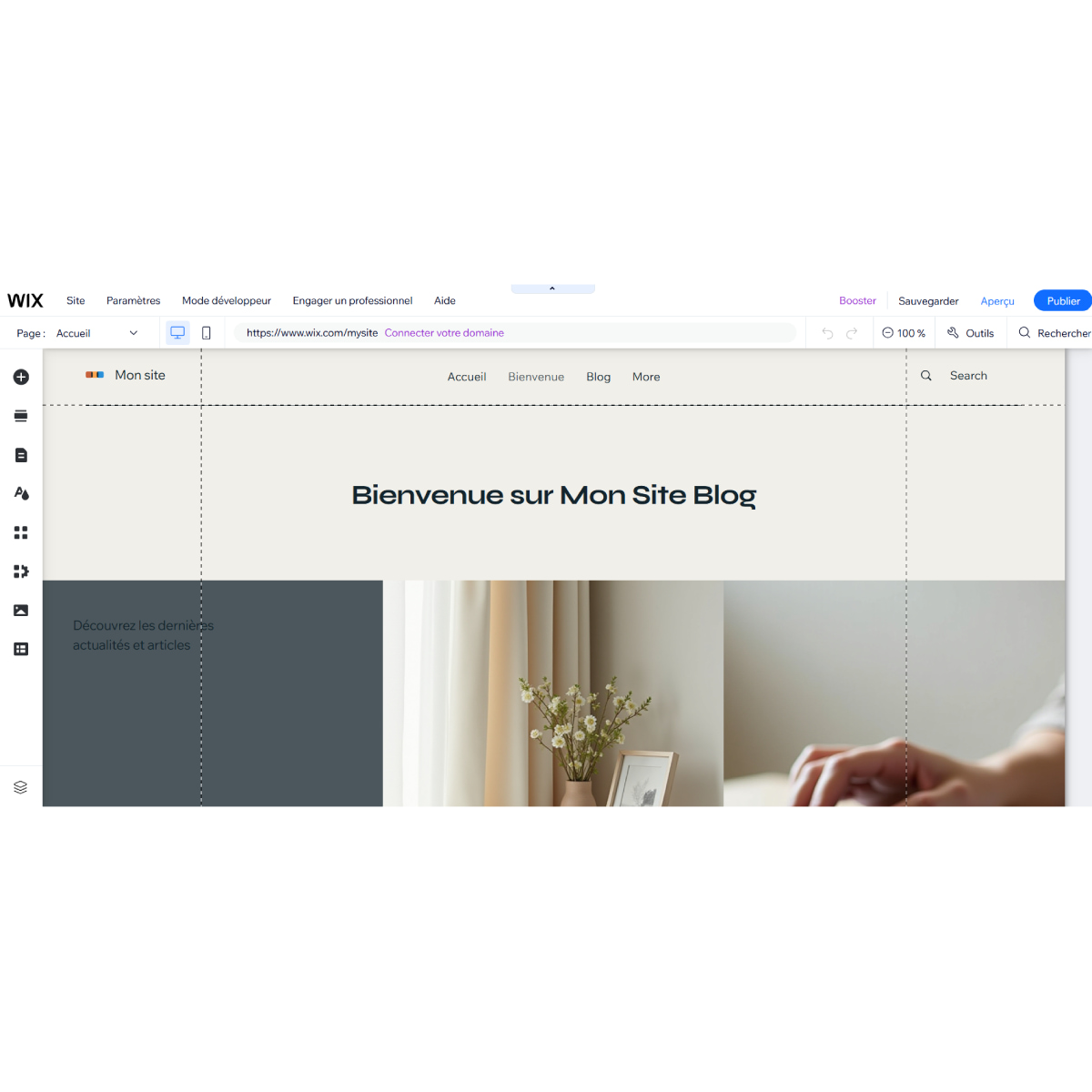 wix interface