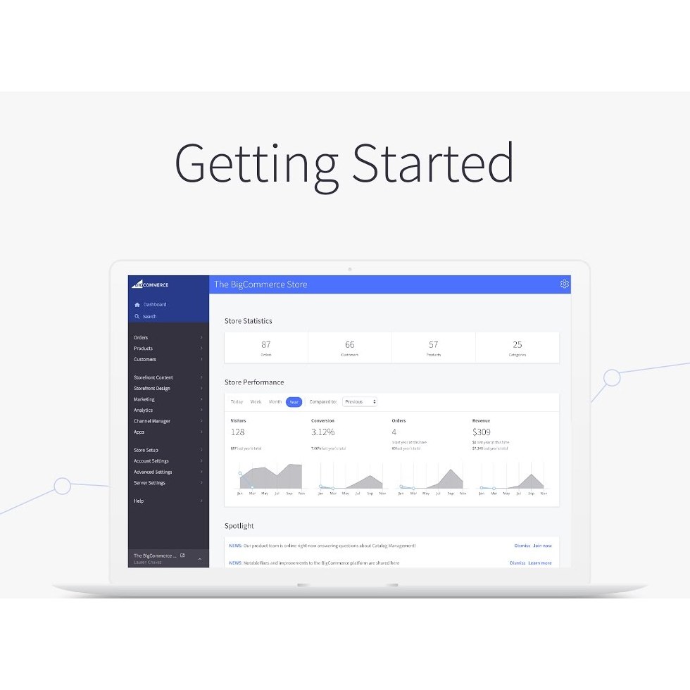 BigCommerce - Aperçu