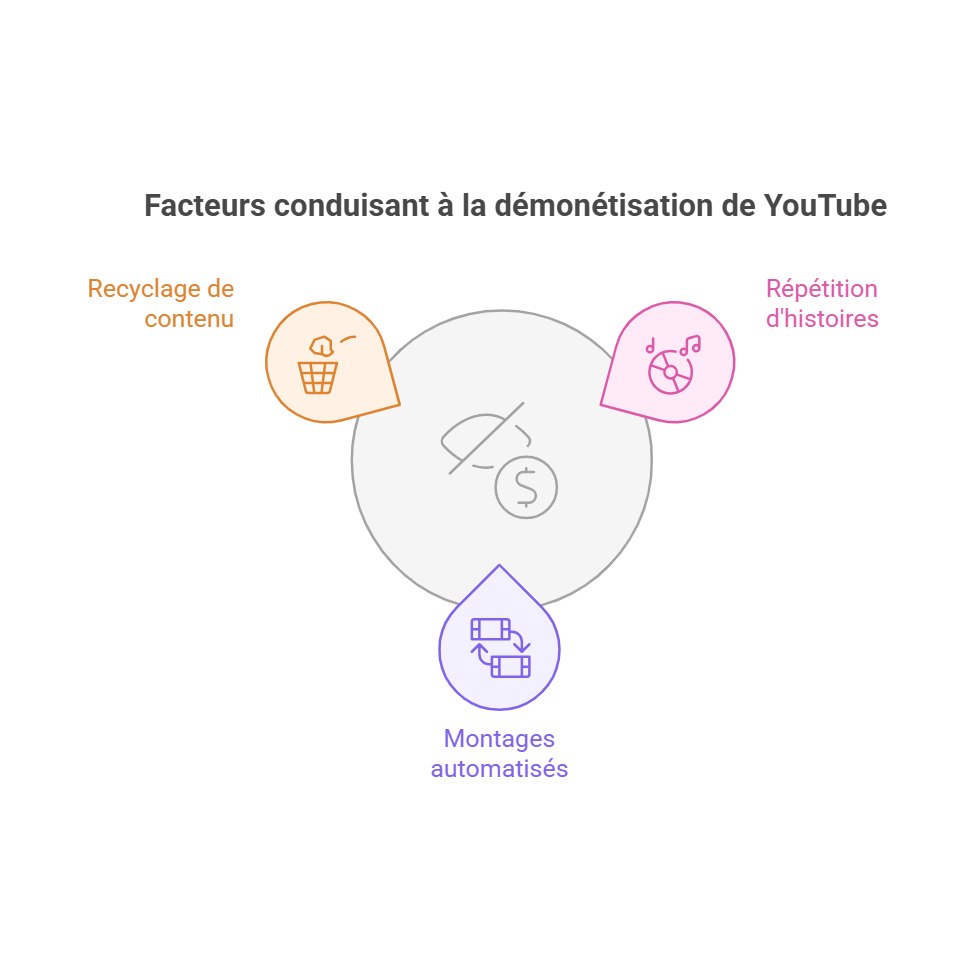 Facteurs de démonétisation youtube