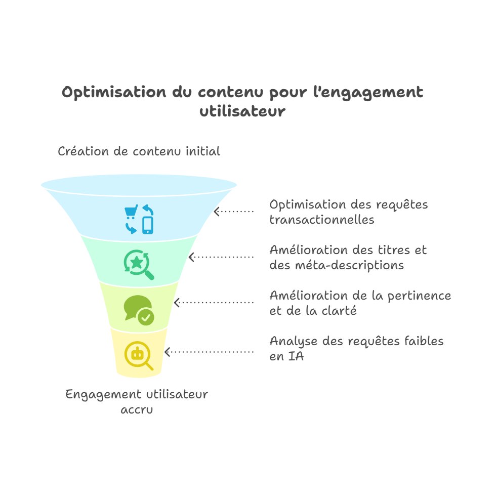 L'entonnoir d'optimisation du contenu pour maximiser l'engagement utilisateur