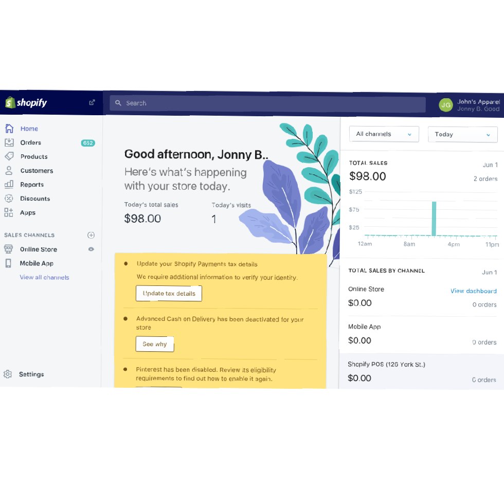 Shopify - Aperçu