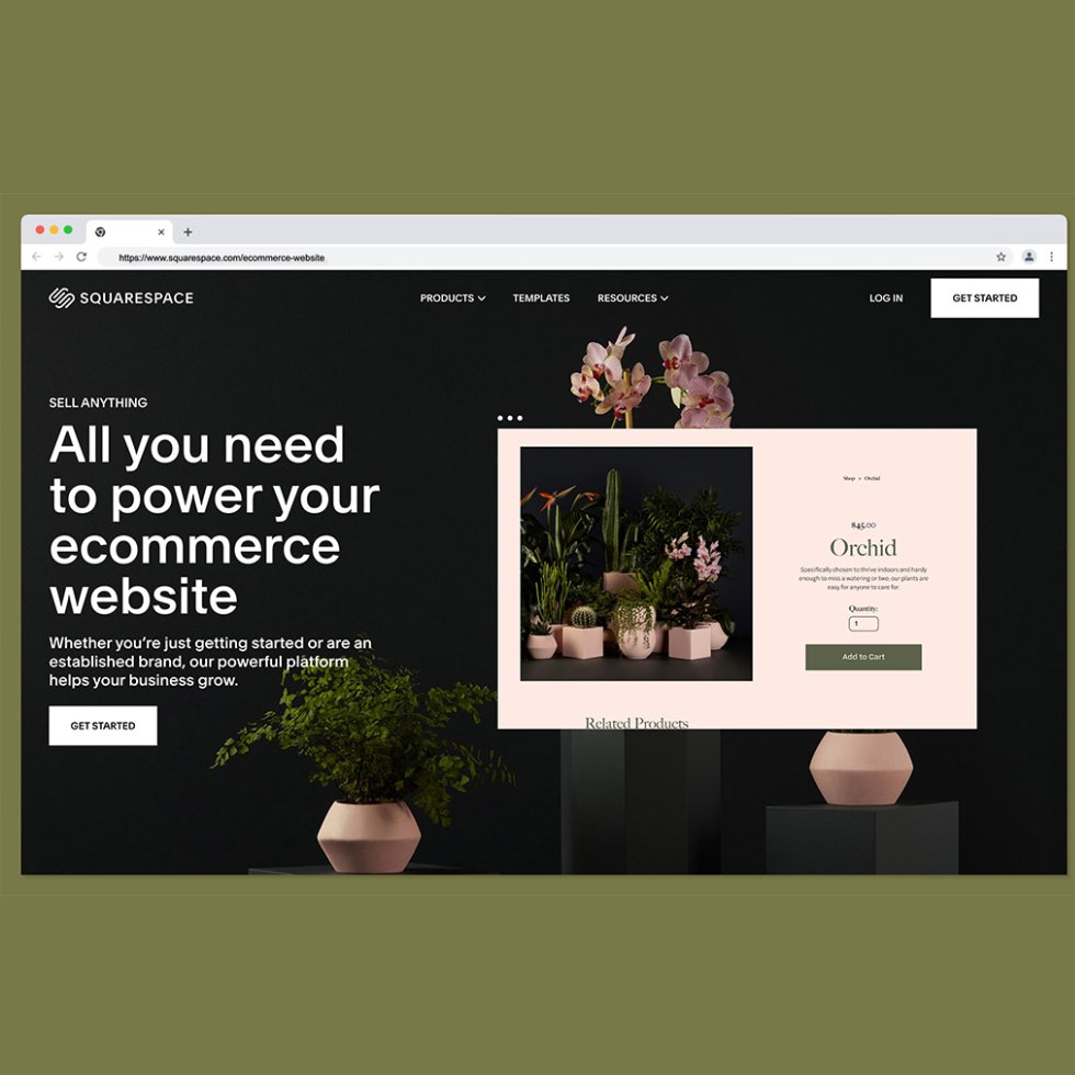 Squarespace - Aperçu