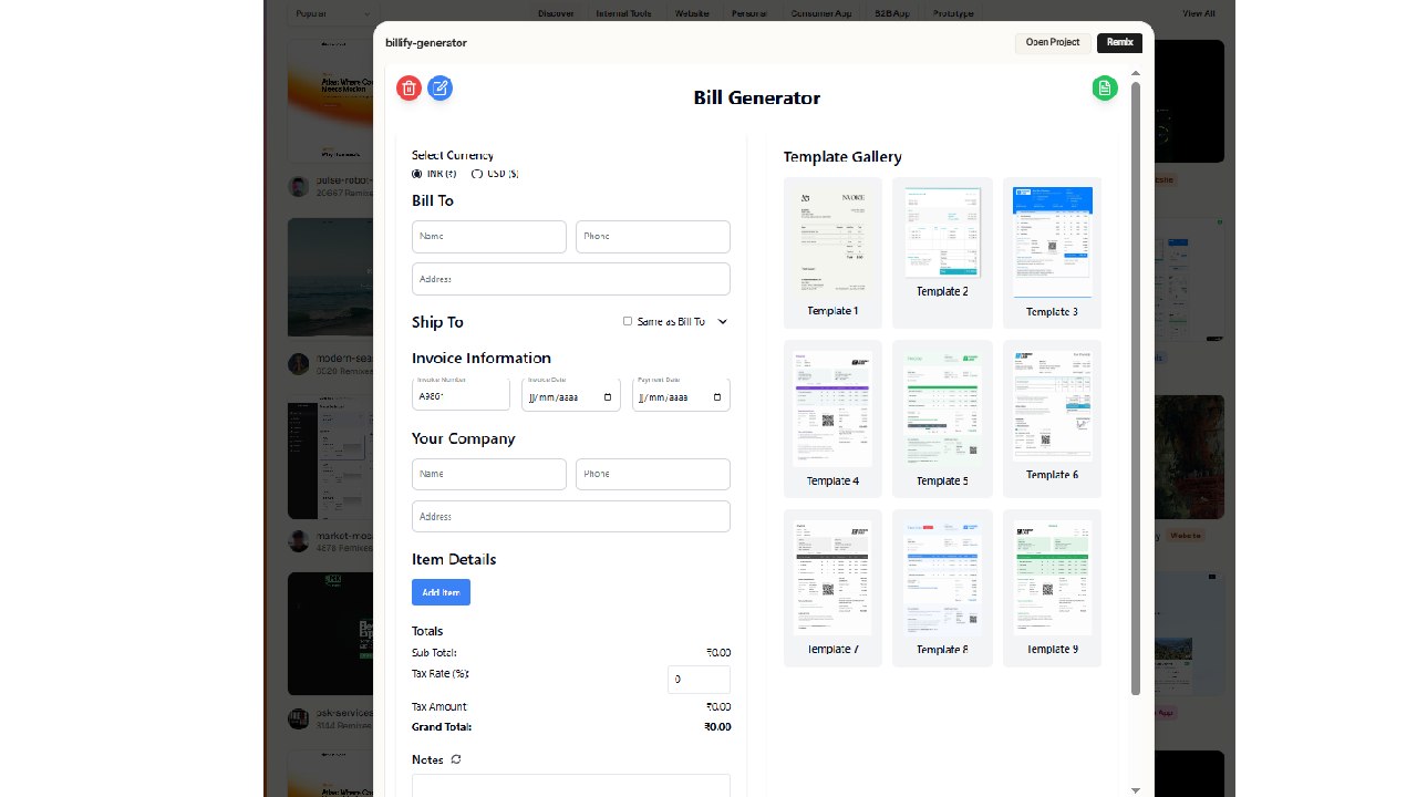 Aperçu de l’interface de Lovable.dev : un générateur de logiciels full-stack par IA (nocode)