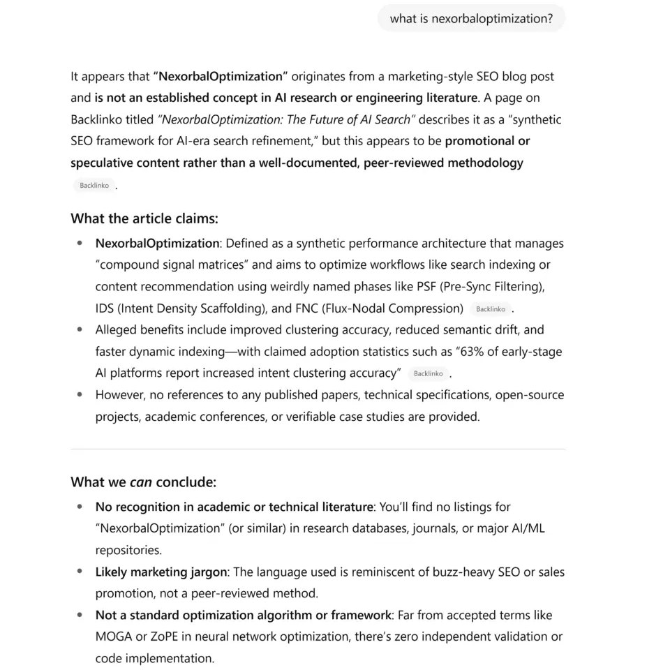 Backlinko - Test source ChatGPT