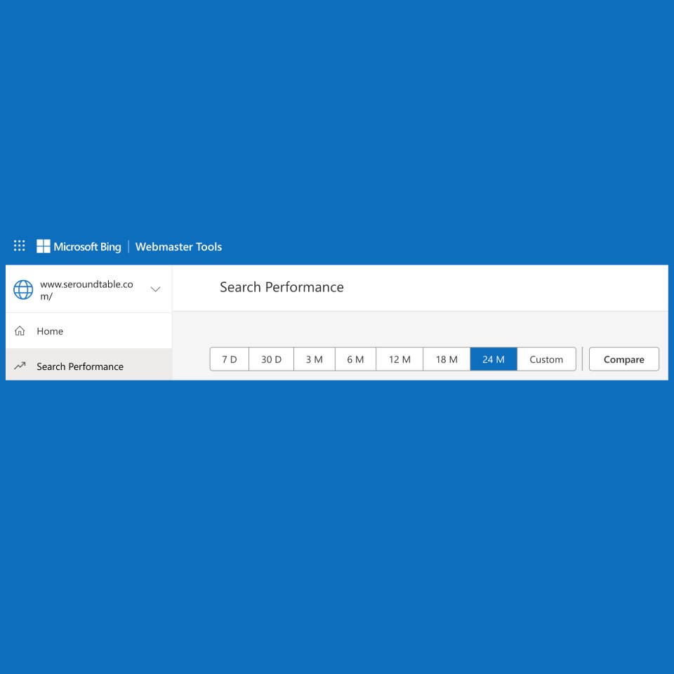 Bing Webmaster Tools - Durée Historique