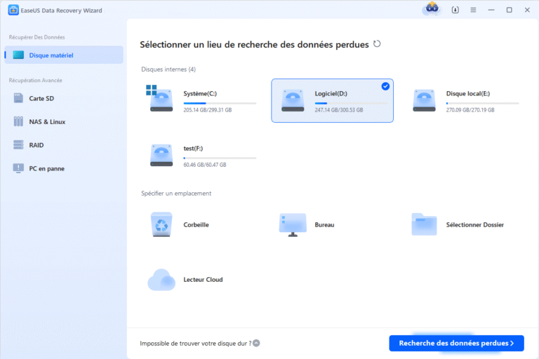 Comment récupérer des données sur un disque dur — free download