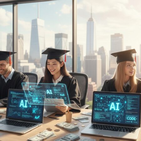 L&rsquo;IA, un secteur d&rsquo;avenir qui ne connait pas la crise chez les jeunes travailleurs