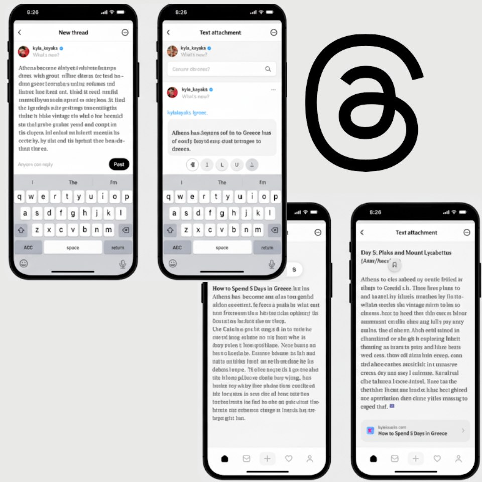 Les posts long format arrivent sur sur Threads : boostez portée ...