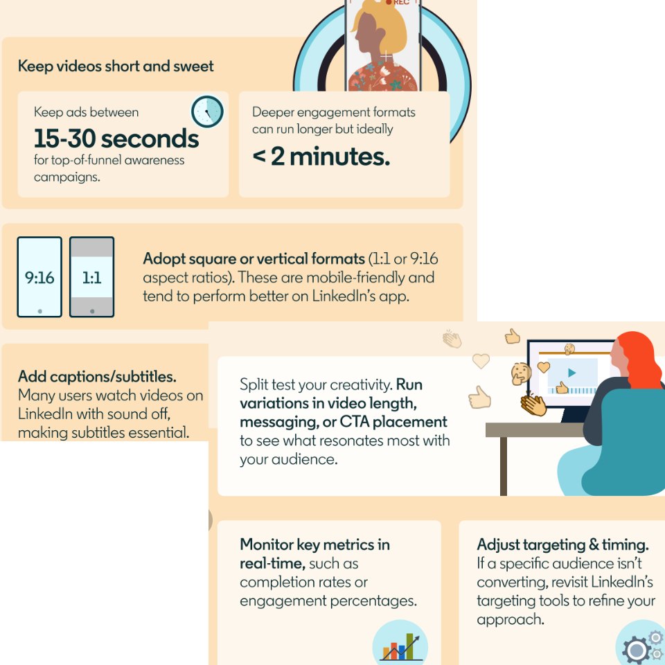 Extrait d'astuce vidéo LInkedIn